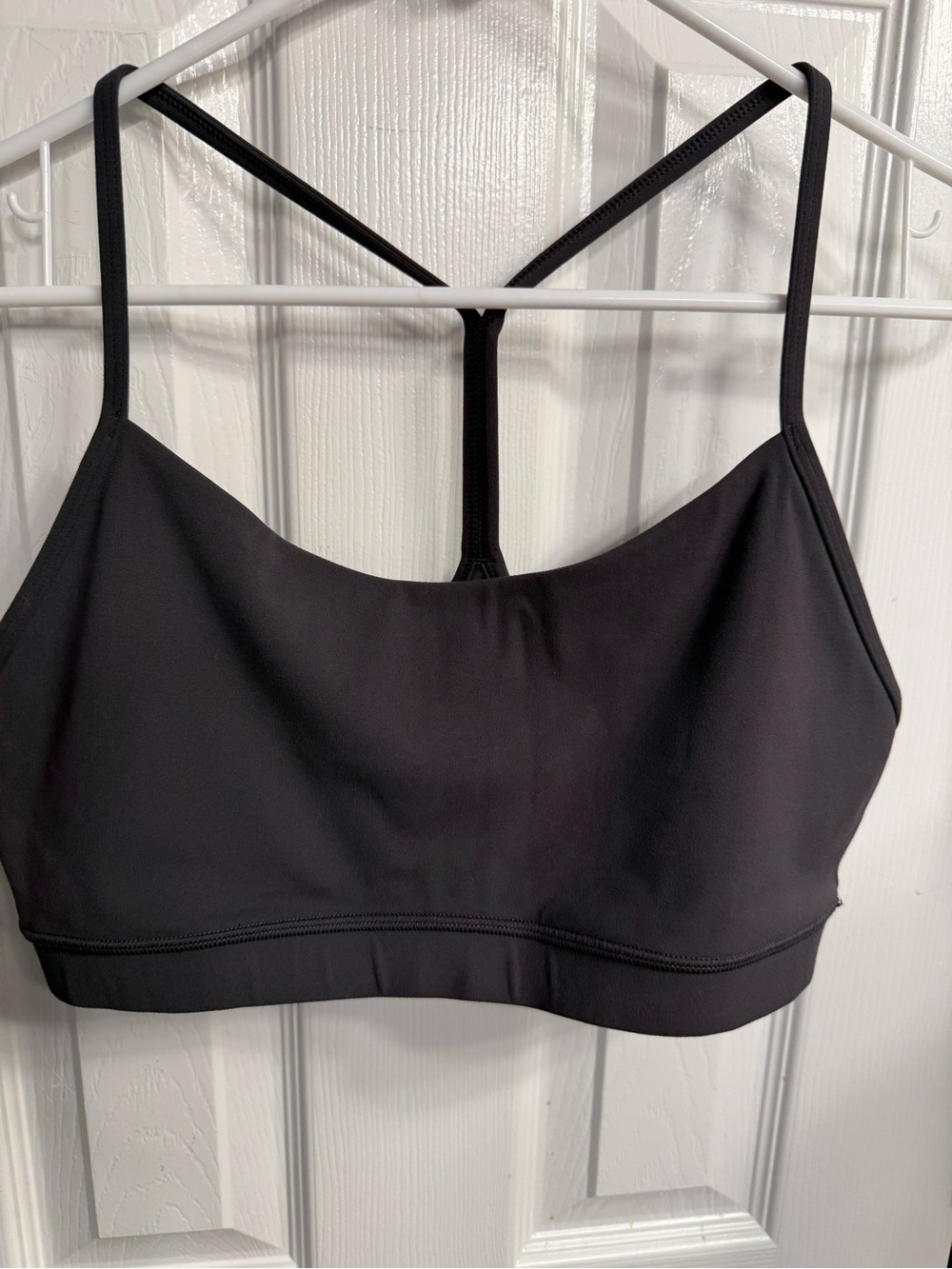 CRZ YOGA Black T-Back Lightweight Sports Bralette